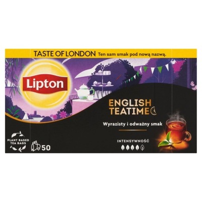 Lipton Taste of London 50 torebek