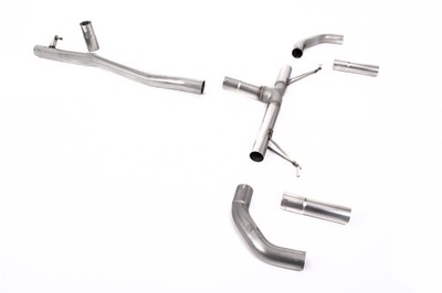 Milltek sport mercedes cla 35 amg c118 gpf-back nonvalved race фото №1