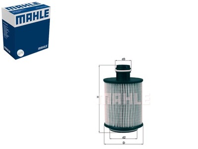 MAHLE FILTRO ACEITES CHEVROLET MALIBU 2.0 D (V300)  