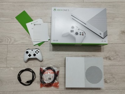 Konsola Xbox One S 500GB biała