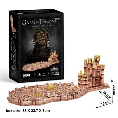 PUZZLE 3D GAME OF THRONES KRÓLEWSKA PRZYSTAŃ