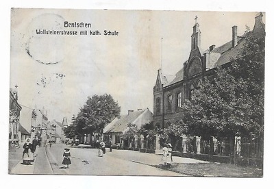Zbąszyń Bentschen Kat Schule 1911
