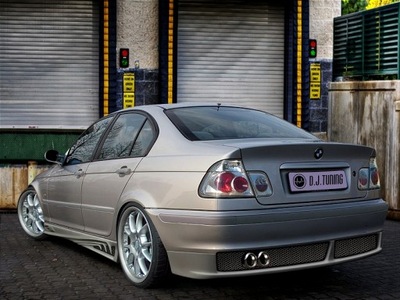 BMW E46 * BRIDA PARTE TRASERA *DJ-TUNING  