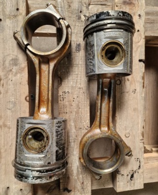 Поршень поршни шатун dc9 scania r 1786585 1538036 фото №1