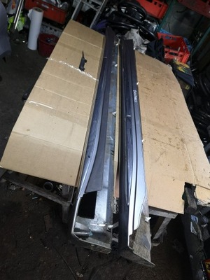 Молдинг порог левая правая mitsubishi outlander фото №1