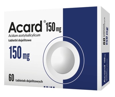 Acard 150 mg x 60 tabletek na serce