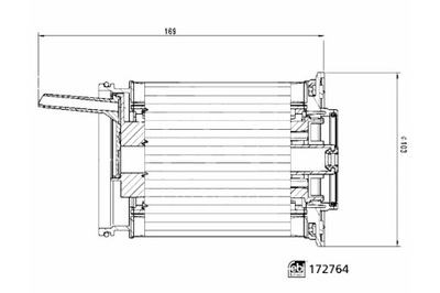 FEBI BILSTEIN ФІЛЬТР ПАЛИВА AUDI A6 C7 Q7 Q8 BENTLEY BENTAYGA VW