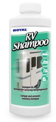 RV SHAMPOO Szampon do mycia kamperów i przyczep kempingowych usuwa zacieki 