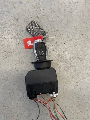 Замок зажигания ключ mercedes w166 x164 w251 ml gl комплект фото №1