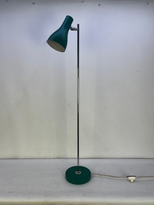 Lampa podłogowa vintage lata 60-te zielona