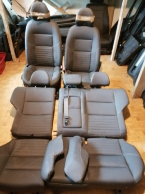 Сиденья перед задняя volvo v50 04- полукожа комплект фото №1