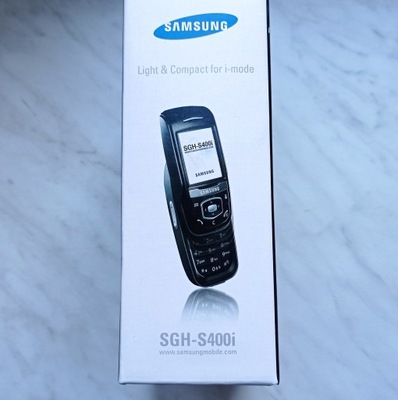 Telefon Samsung SGH- s400i 100% NOWY Oryginał Bez sim loka Jedyny Taki