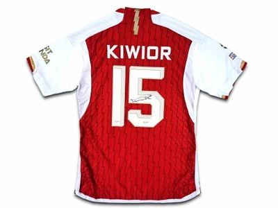 Jakub Kiwior - Arsenal FC - koszulka z autografem (zag)