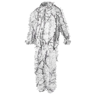 Snow Wild Camouflage Ghillie Suit 3D Leaf kurtki