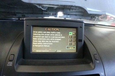 Дисплей toyota avensis ii t25 55404-20360 фото №1