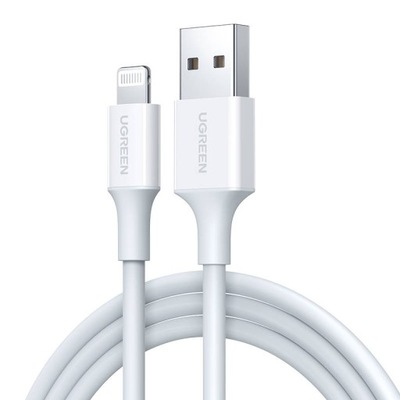 Kabel Lightning do USB UGREEN 2.4A US155 0.5m