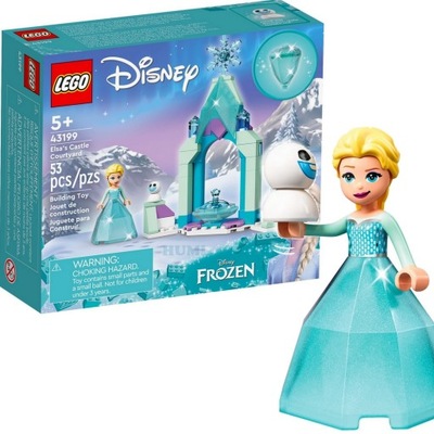syv Retfærdighed Prøve LEGO 43197 Kraina Lodu Disney Lodowy Zamek Frozen - 11053458786 - oficjalne  archiwum Allegro