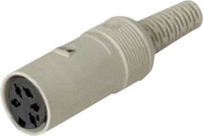 GDIN5-K60H Gniazdo DIN na kabel 5 pin Hirschmann