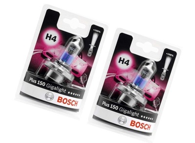 BOSCH GIGALIGHT PLUS ЛАМПОЧКА H4 60/55 +150%