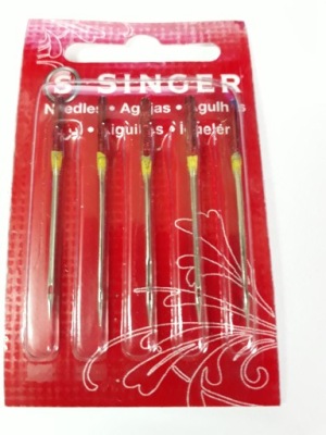 5 SZT. Igły Singer 2020 PÓŁPŁASKIE 100/18 S1127