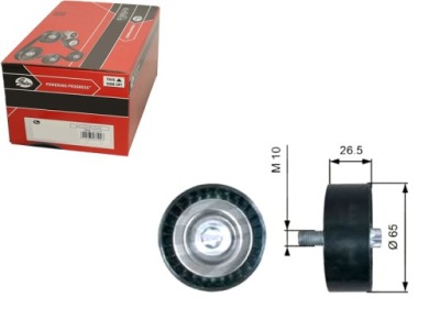 Gates ролик ремень - ремень клиновой 6512000270 apv28 фото №1