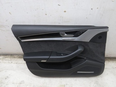 Обшивка оббивка двері лівий перед audi a8 d4 фото №1