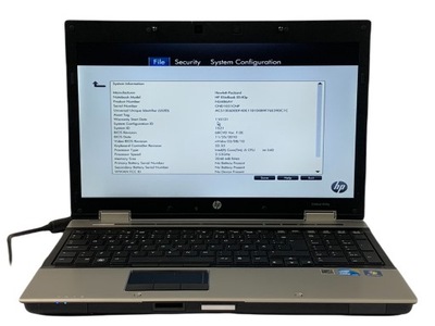 HP EliteBook 8540p 15.6" I5 1GEN 2GB BIOS OK BA139