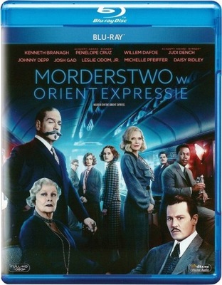 MORDERSTWO W ORIENT EXPRESSIE Depp BLU-RAY FOLIA