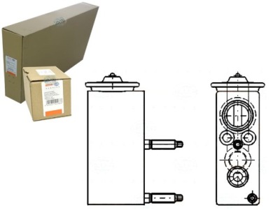 Behr-hella клапан расширительный кондиционера citroen c4 фото №1