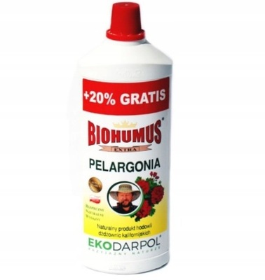 Biohumus do pelargonii 1 litr - Ekodarpol