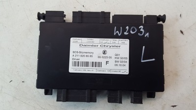 Модуль сиденье mercedes w203 фото №1