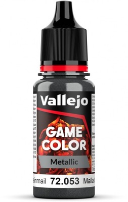 Vallejo 72053 Game Color Metal 18ml Chainmail