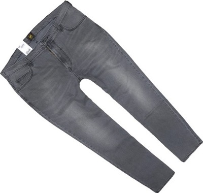 LEE RIDER jeansy slim stretch black worn W38 L30