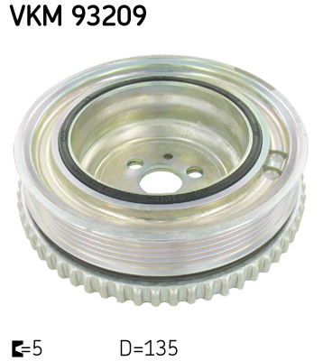 SKF RUEDA PASOWE, ELÁSTICO VKM93209  