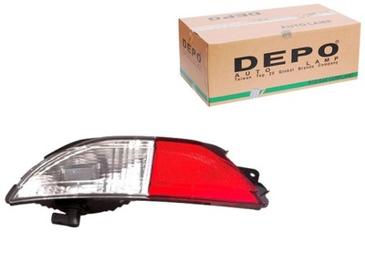 Лампа заднего вида depo 666-4001r-ld-ue фото №1