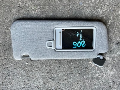 305 hyundai santa fe iv козырёк солцезащитный козырёк защита l фото №1