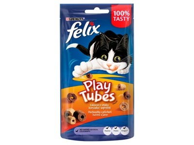 Przysmak dla kota FELIX Play Tubes Kurczak 50g