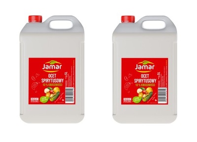 ZESTAW JAMAR Ocet Spirytusowy 10% 5L x 2 szt