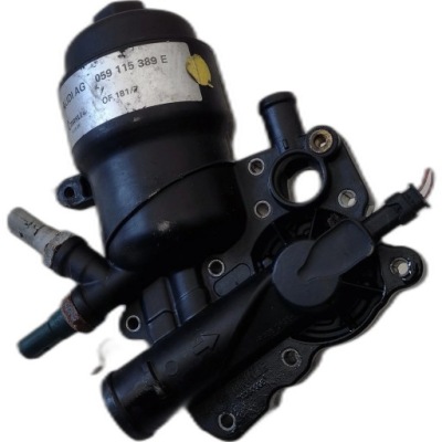 Audi a8 4h 3.0 tdi корпус фильтр масла 059115389e фото №1