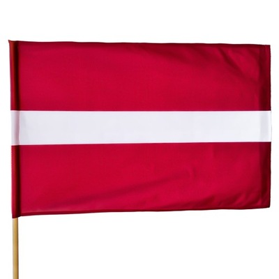 Flaga ŁOTWA 60x90cm TUNEL