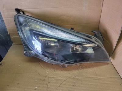 OPEL ASTRA J FARO DERECHA PARTE DELANTERA OSCURO INGLESA  