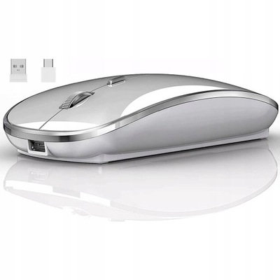 Mysz bezprzewodowa PLUG&PLAY USB-C Ultracienka