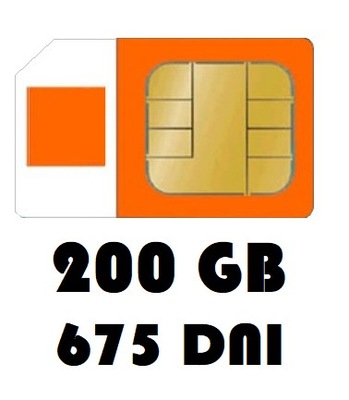 Internet na kartę 200GB Orange Free 675 dni LTE