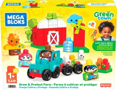 Mega Bloks Eko Ekofarma Zest Klockow HDL07