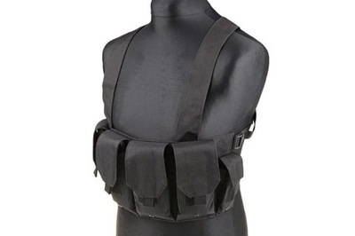 Kamizelka taktyczna typu Chest Rig - czarna (GFT-18-007965)