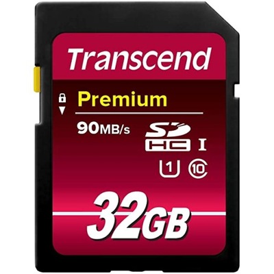 TRANSCEND 32 GB SD SDHC Class 10 400x 60MBs PREMIU