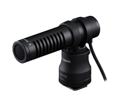 Mikrofon pojemnościowy Canon DM-E100 Stereo Tłumik