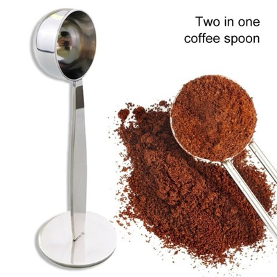 2 w 1 miarki do kawy ze stali nierdzewnej praktycz