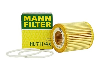 ФИЛЬТР МАСЛА MANN-FILTER HU711/4X HU7114X