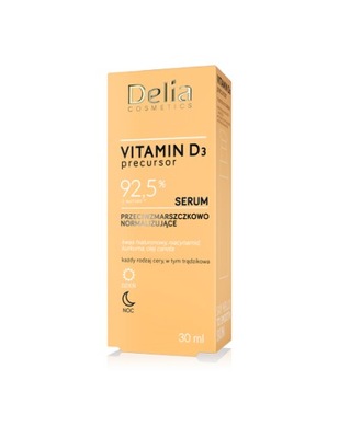 Przeciwzmarszczkowe serum normalizujące Vitamin D3